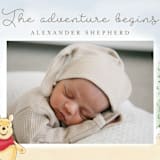 "Winnie Adventure" - Birth Announcements in Sand by frau brandt - Detail