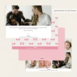 "disney cinderella birth announcement" - Birth Announcements in Blush by Lori Wemple - Back of Card Options