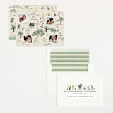 "Hundred Acre Wood" - Birth Announcements in Natural by Heather Schertzer - Assembled