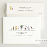 "Hundred Acre Wood" - Birth Announcements in Natural by Heather Schertzer - FREE Recipient Addressing