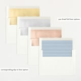 "Mickey fabric frame" - Birth Announcements in Chambray by Lea Delaveris - Envelope Liner Options
