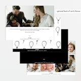 "Disney's Classic Pooh" - Birth Announcements in Ink by Pink House Press - Back of Card Options