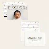 "Silly Old Bear" - Birth Announcements in Ink by Heather Schertzer - Assembled