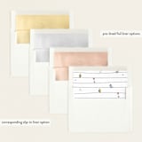 "Silly Old Bear" - Birth Announcements in Ink by Heather Schertzer - Envelope Liner Options