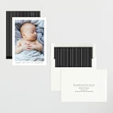 "Basic" - Birth Announcements in Onyx by Lauren Chism - Assembled