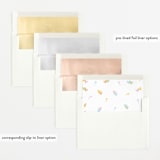 "Disney's Mickey Confetti" - Birth Announcements in Candy by Ellen Schlegelmilch - Envelope Liner Options
