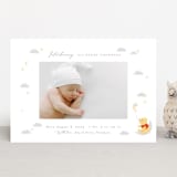"Disney's Winnie The Pooh Night Sky" - Birth Announcements in Cotton by Angela Thompson - Front