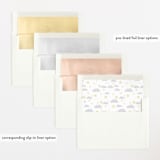 "Disney's Winnie The Pooh Night Sky" - Birth Announcements in Cotton by Angela Thompson - Envelope Liner Options