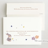 "Disney's Magical Bambi" - Birth Announcements in Cream by Cass Loh - FREE Recipient Addressing