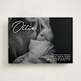 "That's My Name" - Birth Announcements in Cloud by Brandy Folse - Front
