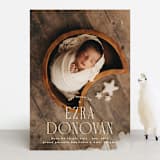 "Little Heart" - Birth Announcements in Caramel by Corinne Malesic - Front