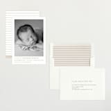 "Modern Grid" - Birth Announcements in Sand by Alexandra Cohn - Assembled