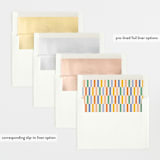 "Hello Sweet baby" - Birth Announcements in Bluebird by Jessica Corliss - Envelope Liner Options