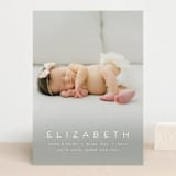 "Sweet Love" - Birth Announcements in Sugar by Juneau Designs - Front