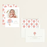 "Baby World" - Birth Announcements in Blush by Kanika Mathur - Assembled