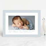 "Corduroy" - Birth Announcements in Sky by Lea Delaveris - Front