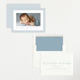 "Corduroy" - Birth Announcements in Sky by Lea Delaveris - Assembled