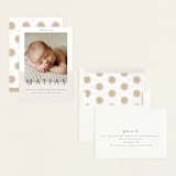"Big News" - Birth Announcements in Ivory by Maria Hilas-Louie - Assembled