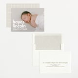 "Hayes" - Birth Announcements in Cloud by Ellen Schlegelmilch - Assembled