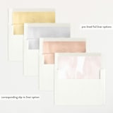 "Sweet Floral Vine" - Birth Announcements in Blush by Susan Moyal - Envelope Liner Options