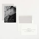 "Handwriting" - Birth Announcements in Snow by Bethan - Assembled