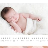 "Desert Plaid" - Birth Announcements in Terracotta by Erica Krystek - Detail