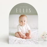 "in name only" - Birth Announcements in Whipped Cream by Jennifer Wick - Front