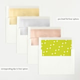 "From your furry first-born" - Birth Announcements in Lily by Lea Delaveris - Envelope Liner Options