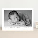 "Modern Grid" - Birth Announcements in Sand by Alexandra Cohn - Front