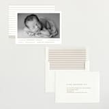 "Modern Grid" - Birth Announcements in Sand by Alexandra Cohn - Assembled
