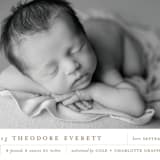 "Modern Grid" - Birth Announcements in Sand by Alexandra Cohn - Detail