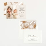 "Siblings" - Birth Announcements in Bamboo by Corinne Malesic - Assembled