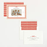 "Vintage Love Bow" - Birth Announcements in Latte by Kartika Paramita - Assembled