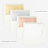"Twinsies" - Birth Announcements in Slate by Hooray Creative - Envelope Liner Options