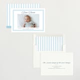 "Little Darling" - Birth Announcements in Baby Blue by Alston Foster - Assembled