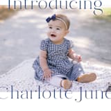 "Chatham" - Birth Announcements in Navy by Megan Davis - Detail