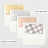 "elegant name" - Birth Announcements in Owlet by Jackie Crawford - Envelope Liner Options