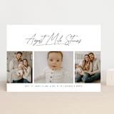 "Me times three" - Birth Announcements in Cloud by Lea Delaveris - Front