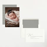 "Introducing" - Birth Announcements in Marble by Lea Delaveris - Assembled