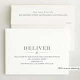 "the edit" - Birth Announcements in Simply White by Sara Hicks Malone - FREE Recipient Addressing