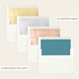 "That's My Name" - Birth Announcements in Cloud by Brandy Folse - Envelope Liner Options