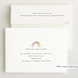"Pretty Rainbow" - Birth Announcements in Rainbow by Lori Wemple - FREE Recipient Addressing