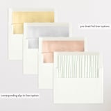 "Ribbon Bow Frame" - Birth Announcements in Mint by Stephanie Hawkes - Envelope Liner Options