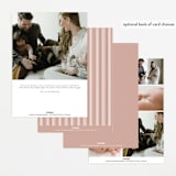 "Cameo" - Birth Announcements in Petal by Robert and Stella - Back of Card Options