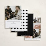 "Just Me" - Birth Announcements in Midnight by Lehan Veenker - Back of Card Options