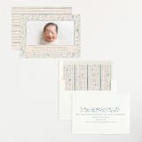 "Iconic bebe" - Birth Announcements in Bluebird by Creo Study - Assembled