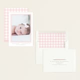 "Cotton Candy" - Birth Announcements in Blush by Lauren Chism - Assembled