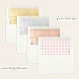 "Cotton Candy" - Birth Announcements in Blush by Lauren Chism - Slip-In Envelope Liners