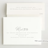 "Two Cute" - Birth Announcements in Silk by Creo Study - FREE Recipient Addressing