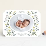 "Spring Blooms" - Birth Announcements in Daffodil by Alice Nelen - Front